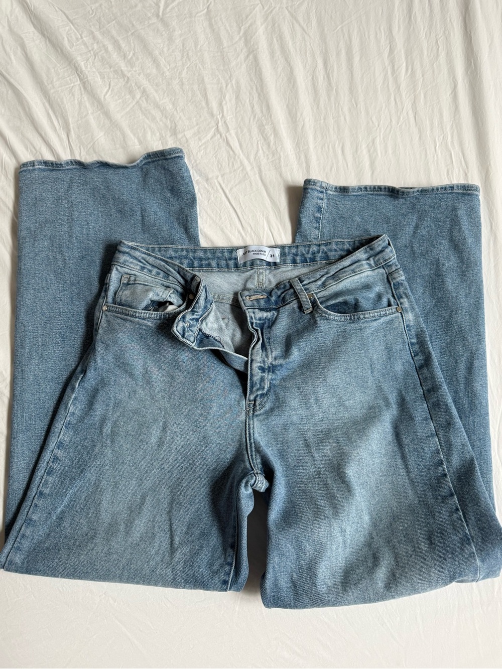 Just Black Light Blue Denim Jeans